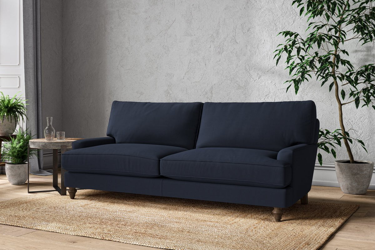 Marri Grand Sofa - Brera Linen Indigo - Image 2