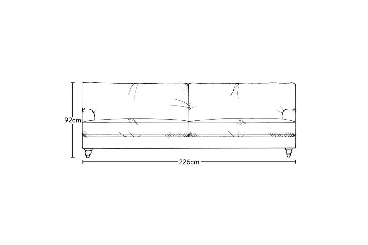 Marri Grand Sofa - Recycled Cotton Horizon - Image 6