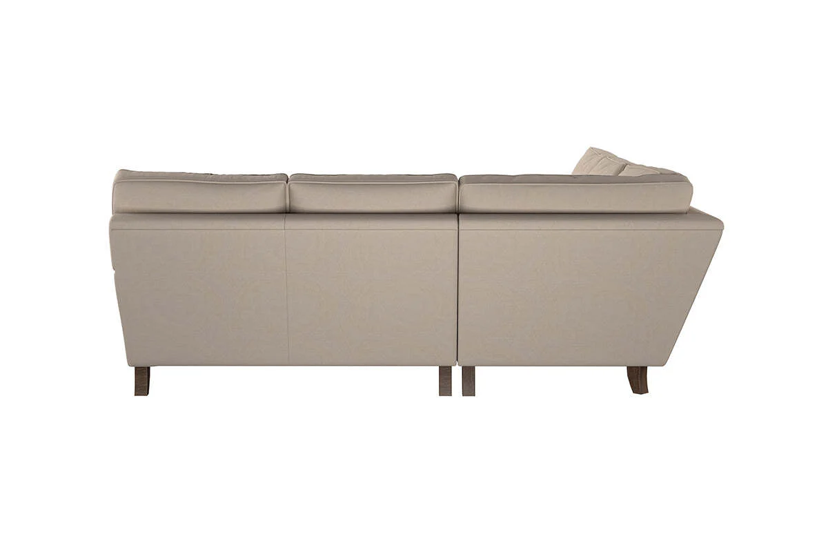 Marri Large Corner Sofa - Recycled Cotton Ochre - Image 5