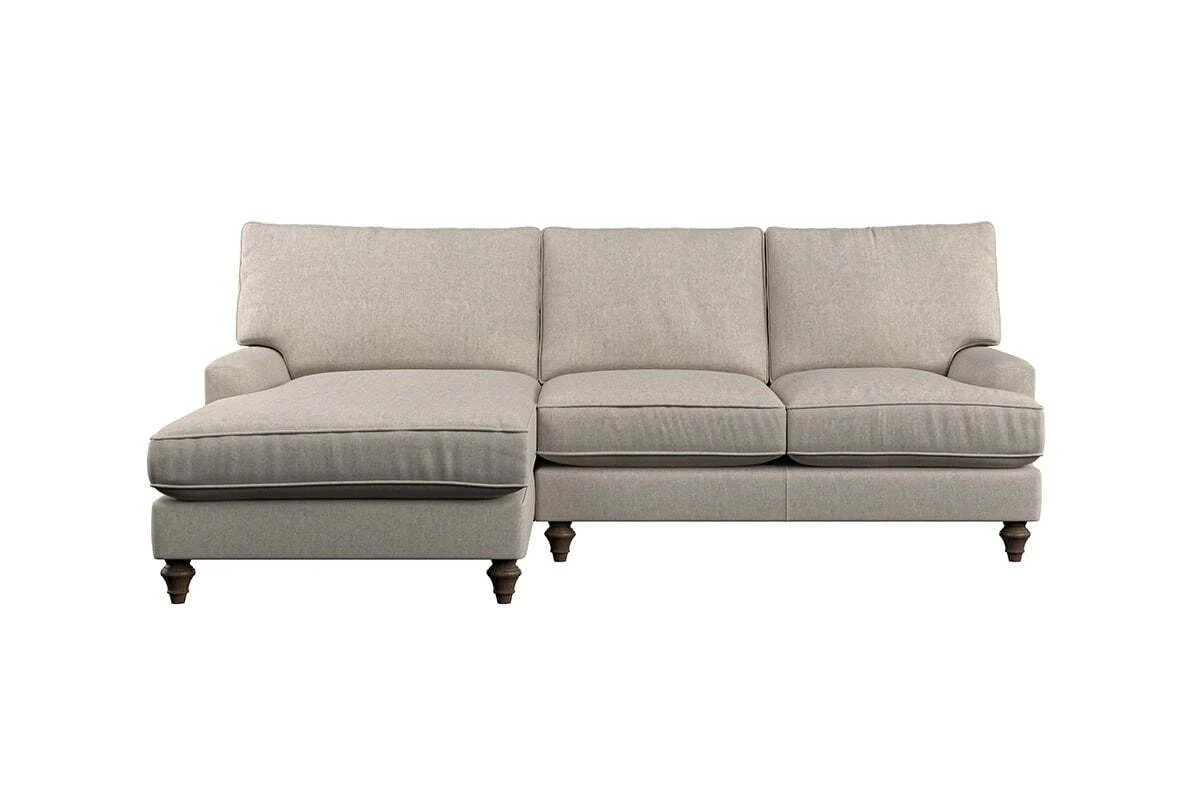 Marri Large Left Hand Chaise Sofa - Brera Linen Pebble - Image 3