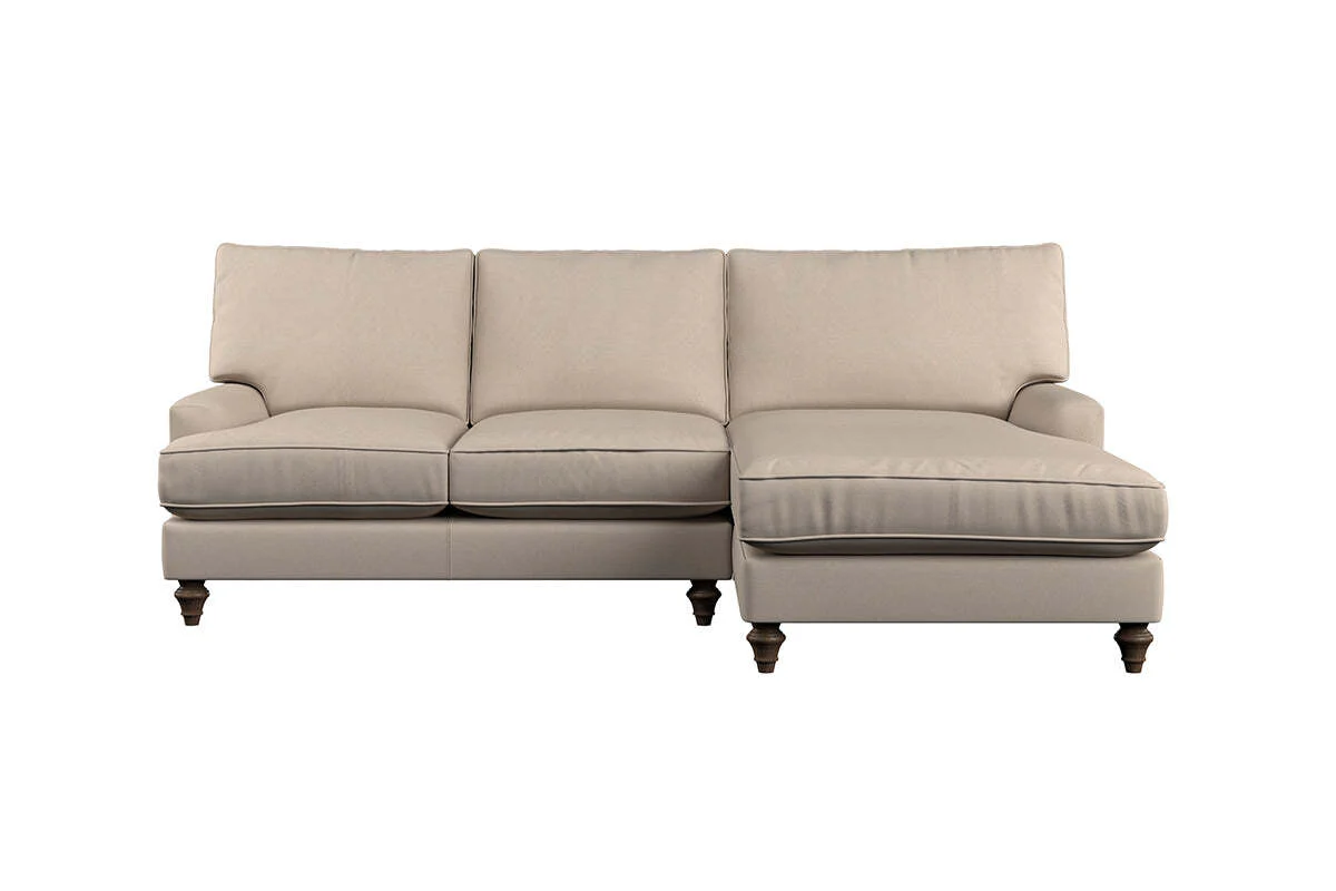Marri Large Right Hand Chaise Sofa - Recycled Cotton Horizon - Image 3