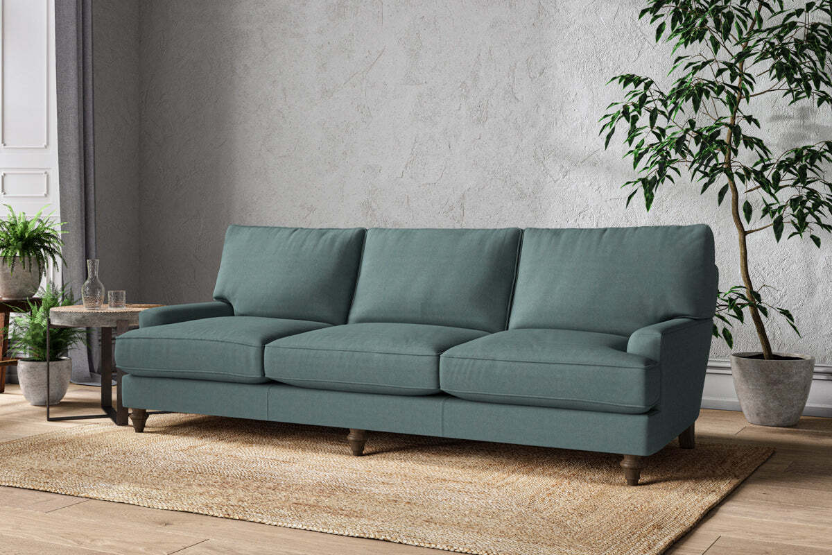 Marri Super Grand Sofa - Recycled Cotton Airforce - Image 2