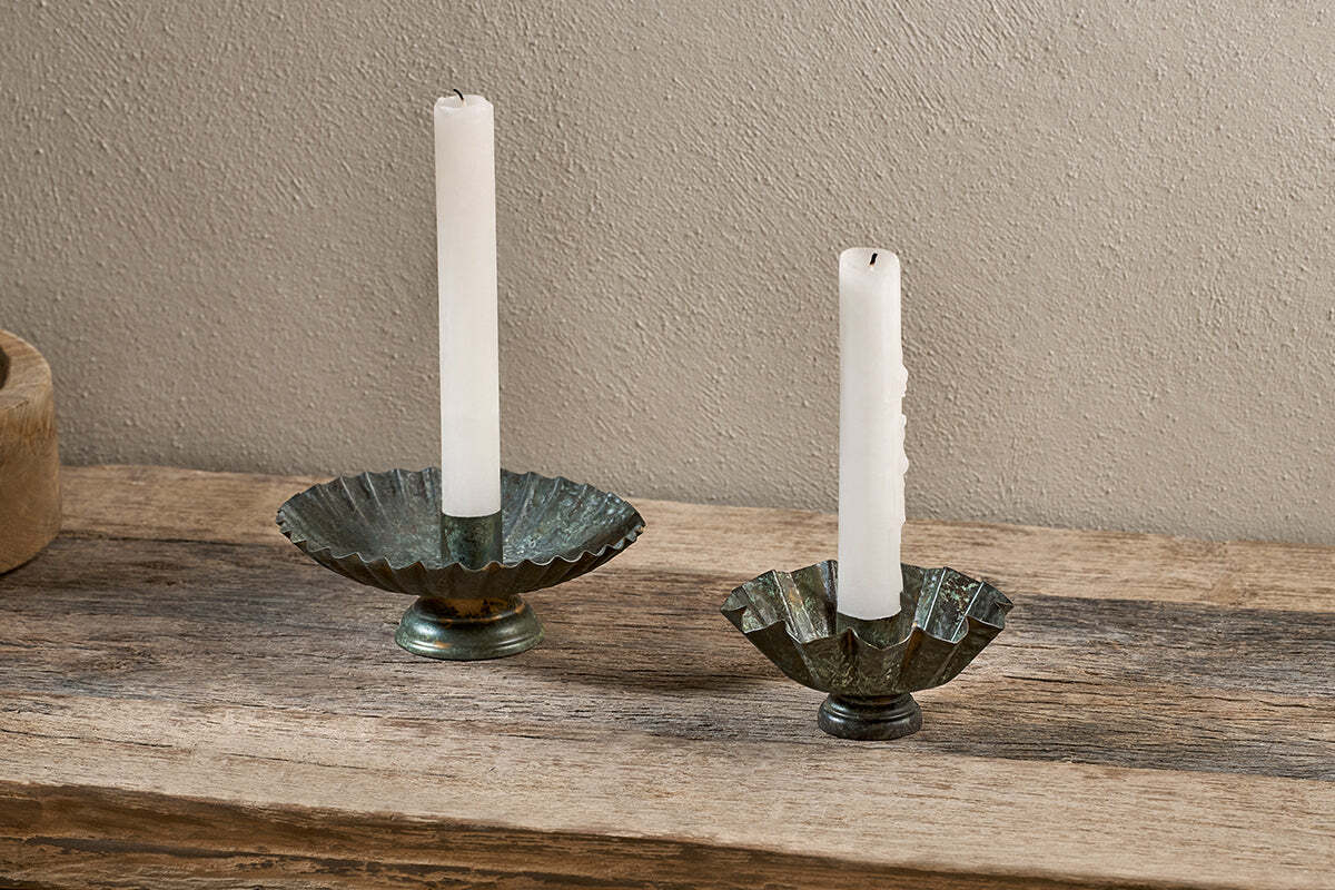 Matu Candle Holder - Antique Patina - Image 2