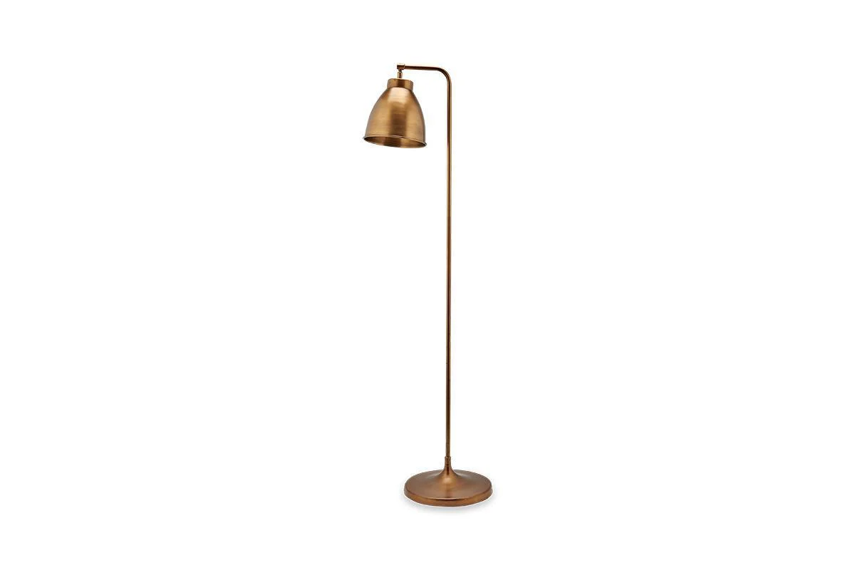 Muturi Floor Lamp - Antique Brass - Image 4