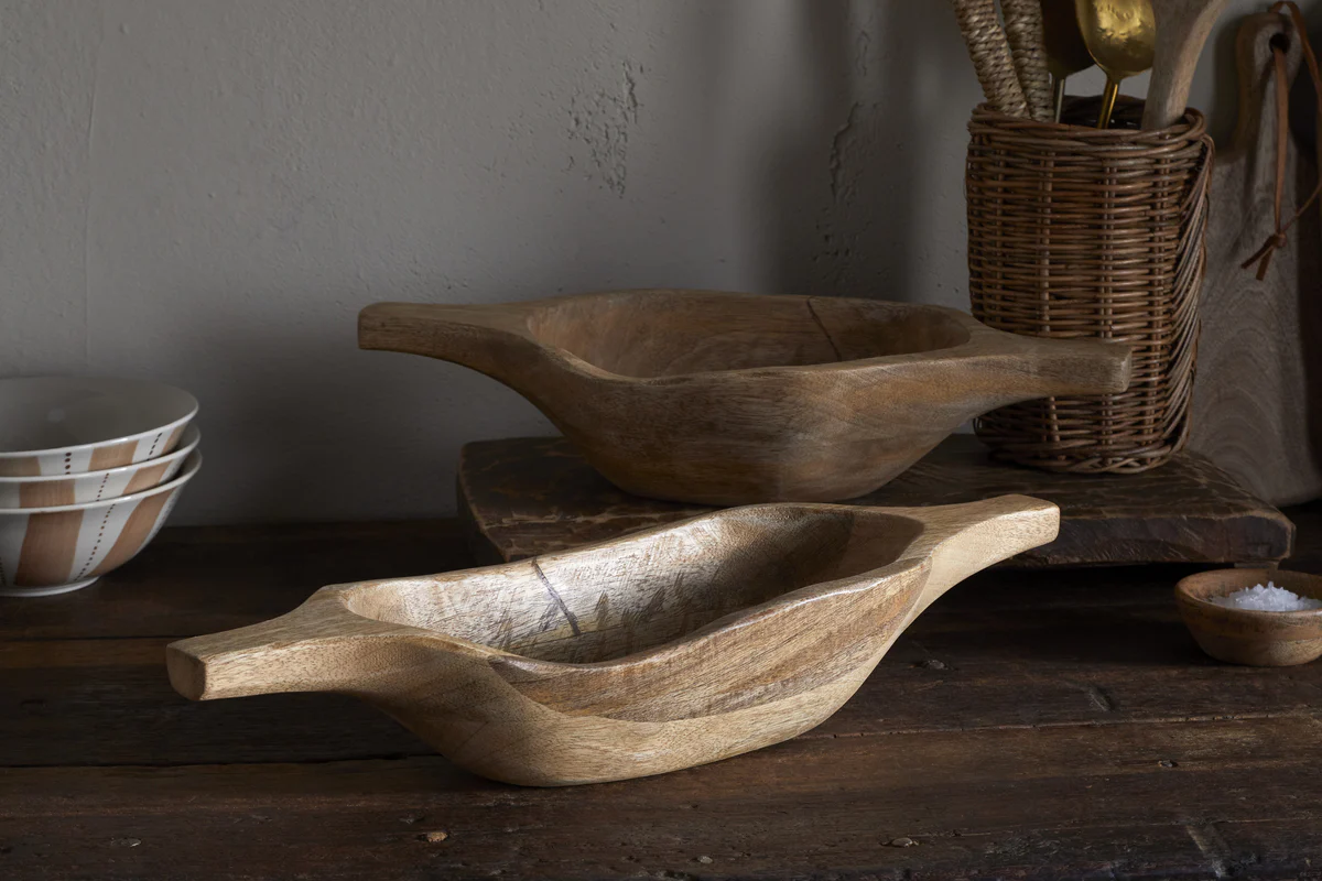 Naashta Handled Serving Bowl - Natural - Image 5