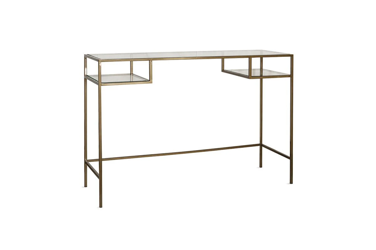 Nakuru Iron & Glass Console Table - Image 10