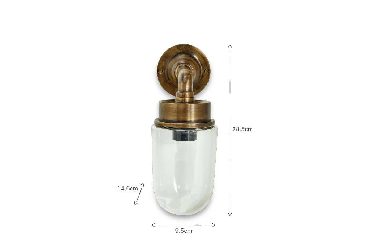 Ngari Outdoor Light - Antique Brass - Image 3