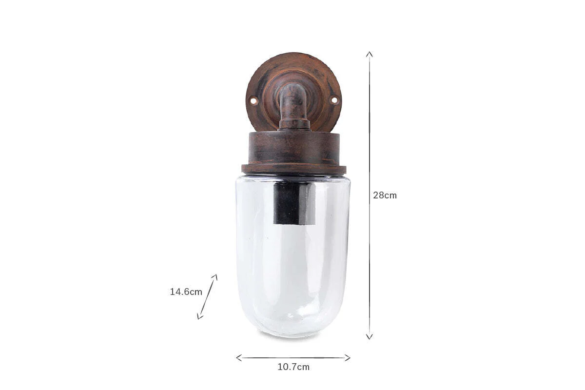 Ngari Outdoor Light - Rust - Image 3