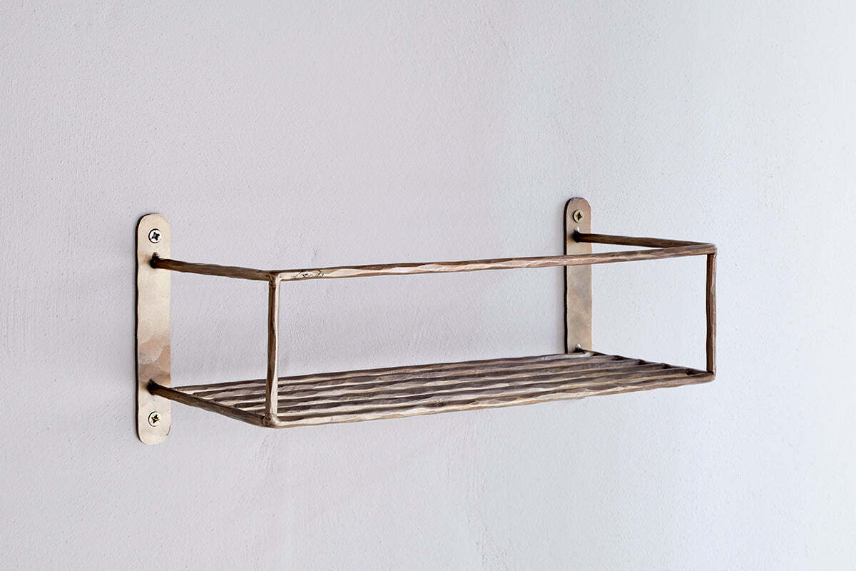 Olani Bathroom Shelf - Antique Brass - Image 2