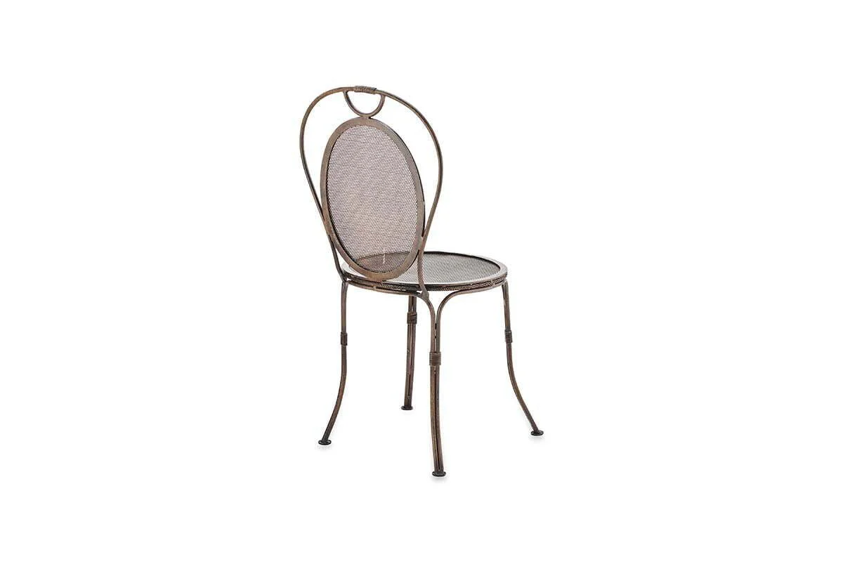 Parwaha Iron Bistro Chair - Image 9