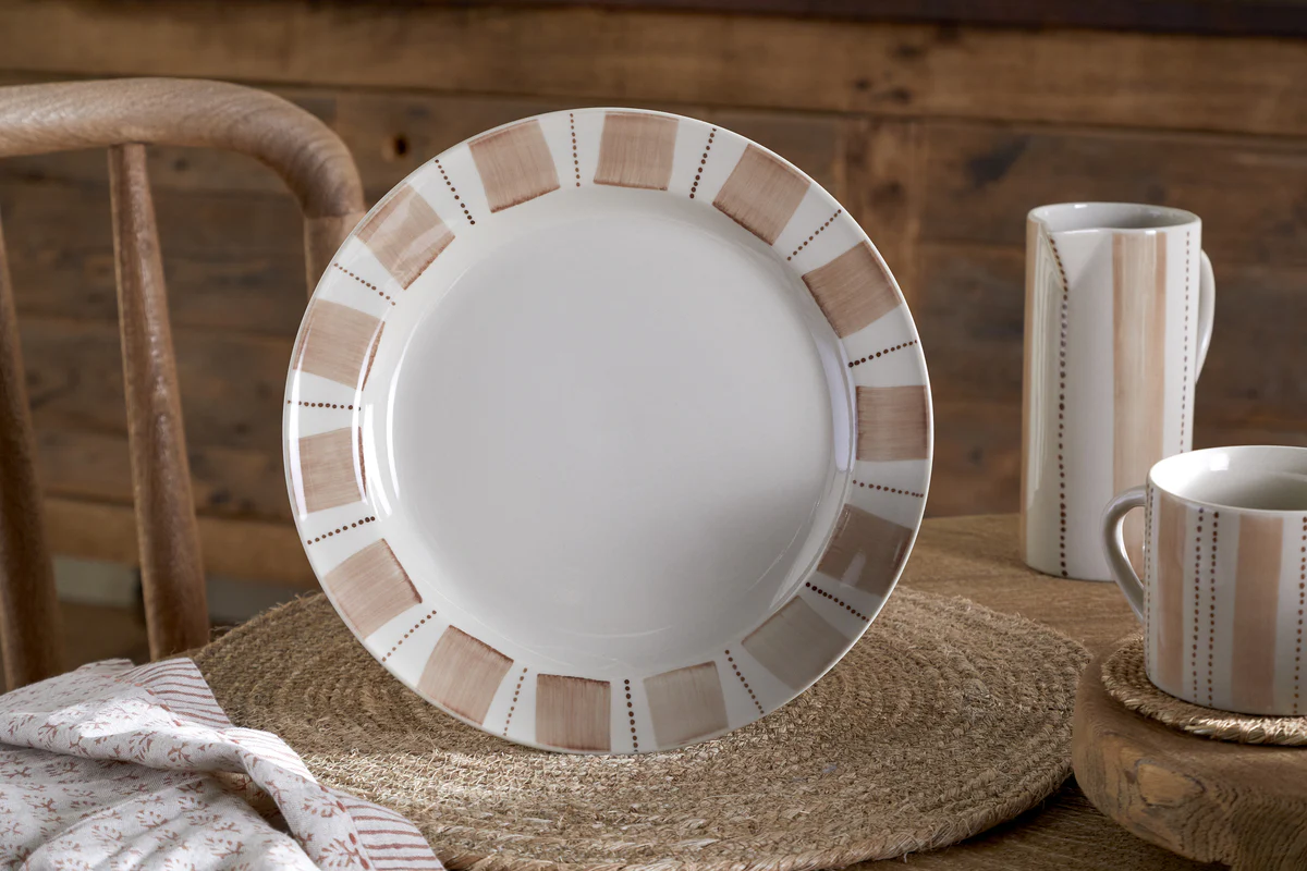 Patthar Dinnerware Set - Cream & Clay - (Set of 12) - Image 5