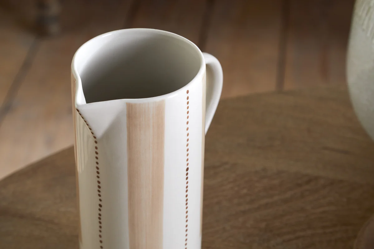 Patthar Jug - Cream & Clay - Large - Image 4
