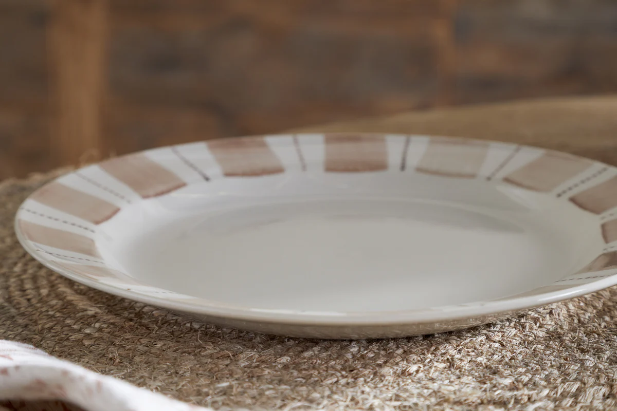 Patthar Side Plate - Cream & Clay - Image 3