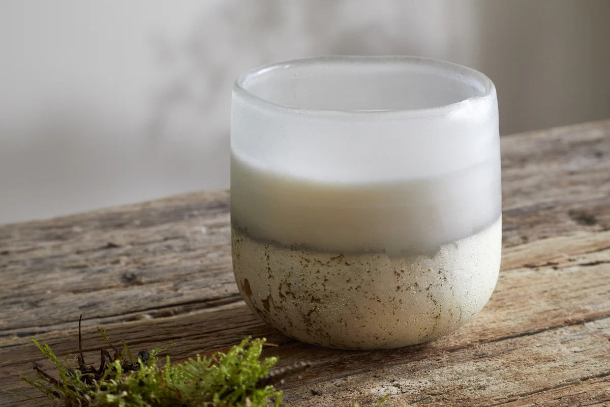 Sea Salt & Moss 1 Wick Scented Candle - Aged Smoke - Image 9