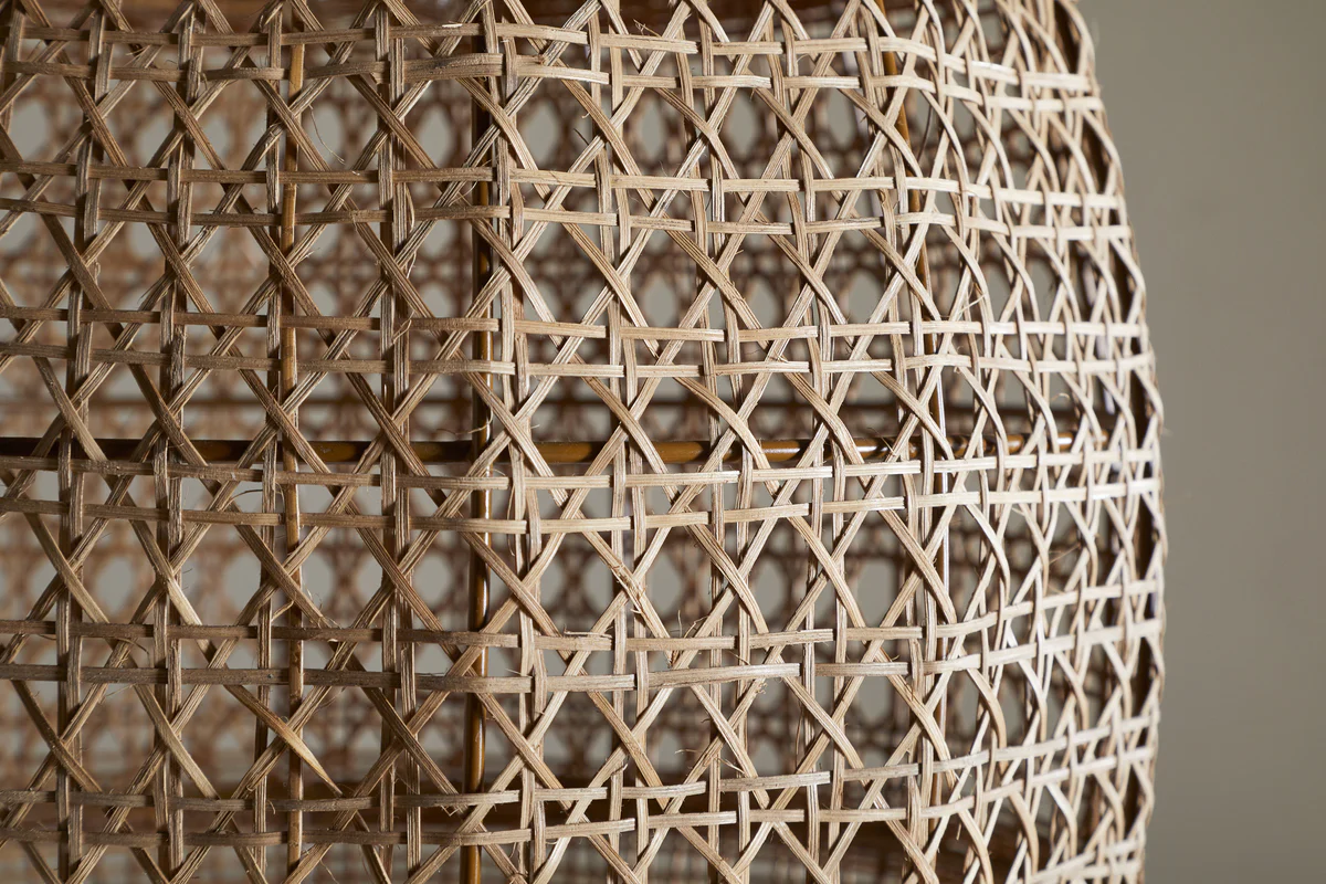 Shawa Rattan Lampshade - Natural - Image 4