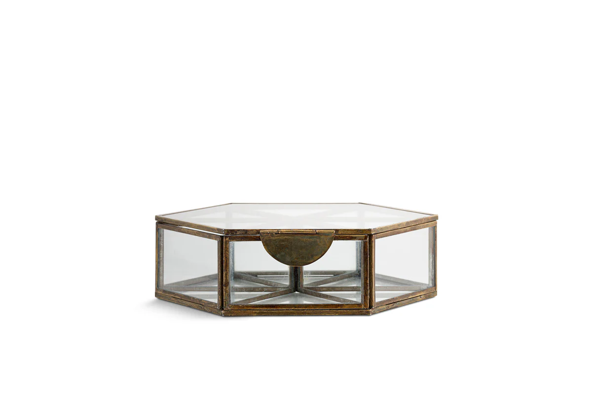 Sitara Jewellery Box - Antique Brass - Image 11