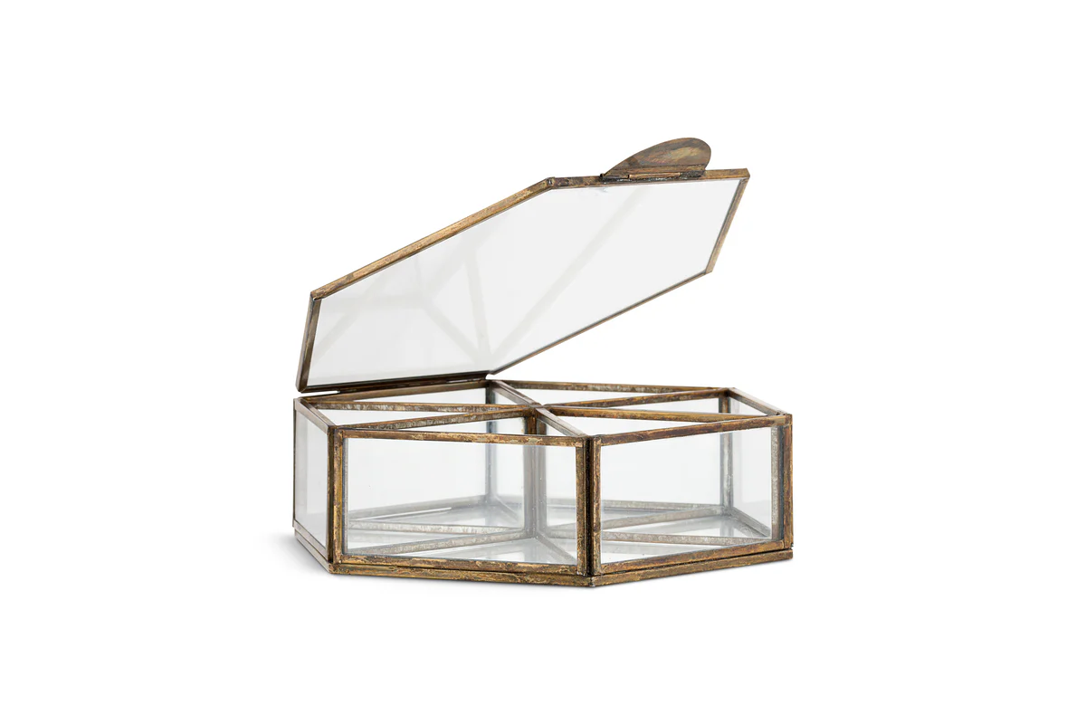 Sitara Jewellery Box - Antique Brass - Image 15