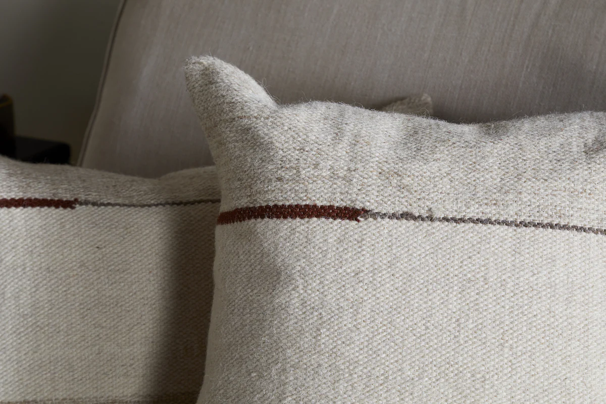 Tamil Wool Cushion Cover - Natural - Image 5