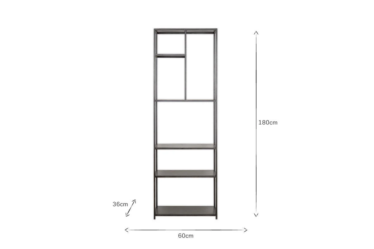 Tanvi Display Shelf - Black - Narrow - Image 4
