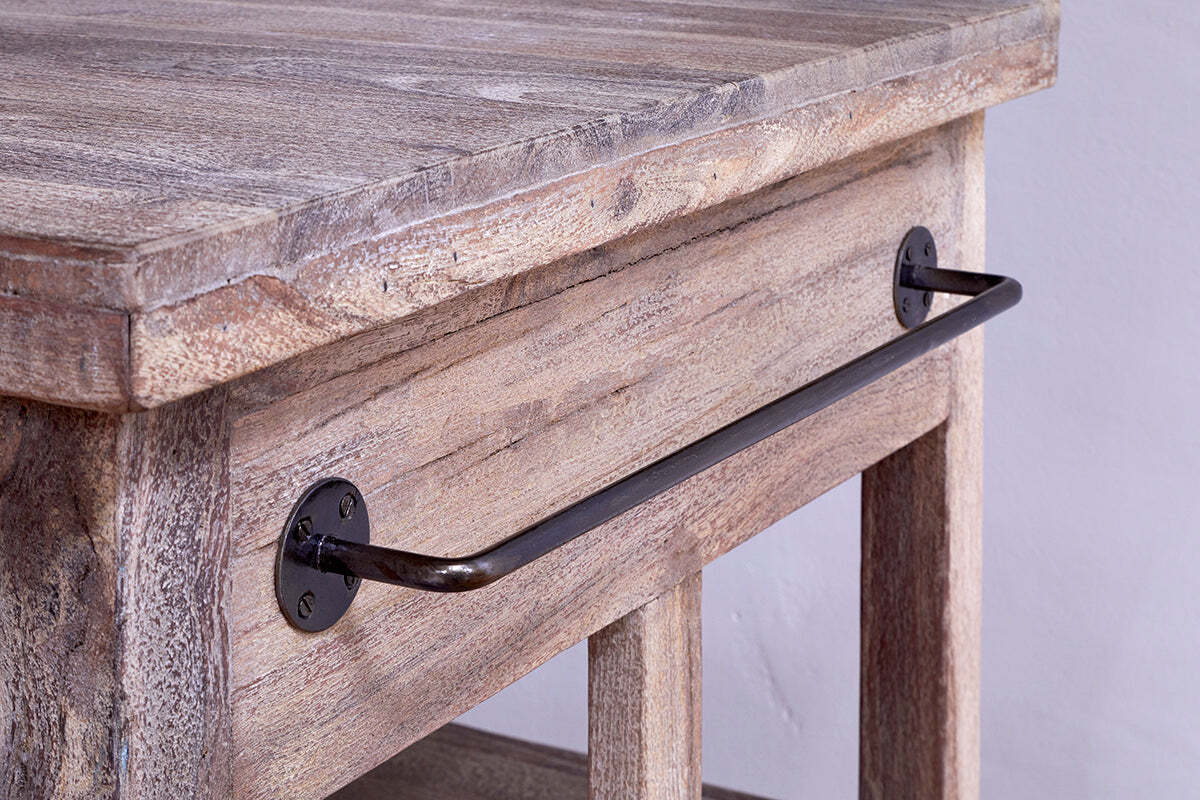 Tivu Reclaimed Wood Butchers Block - Natural - Image 4