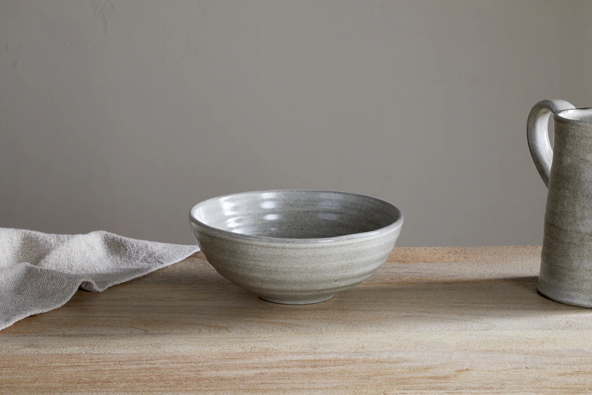 Valinha Earthenware Dinnerware Set - Grey (Set of 12) - Image 4