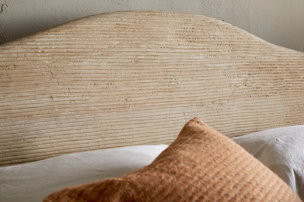 Vivan Grooved Bed - Natural - Image 4