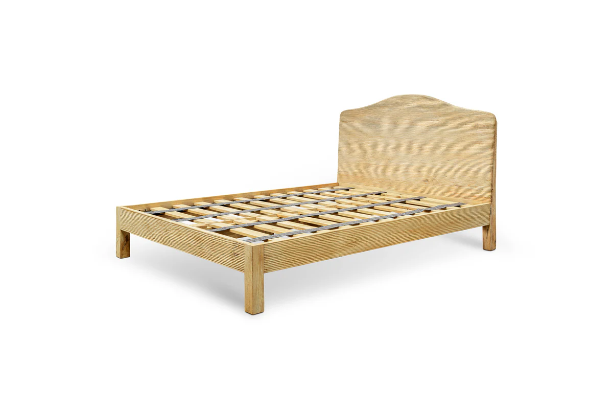 Vivan Grooved Bed - Natural - Image 6
