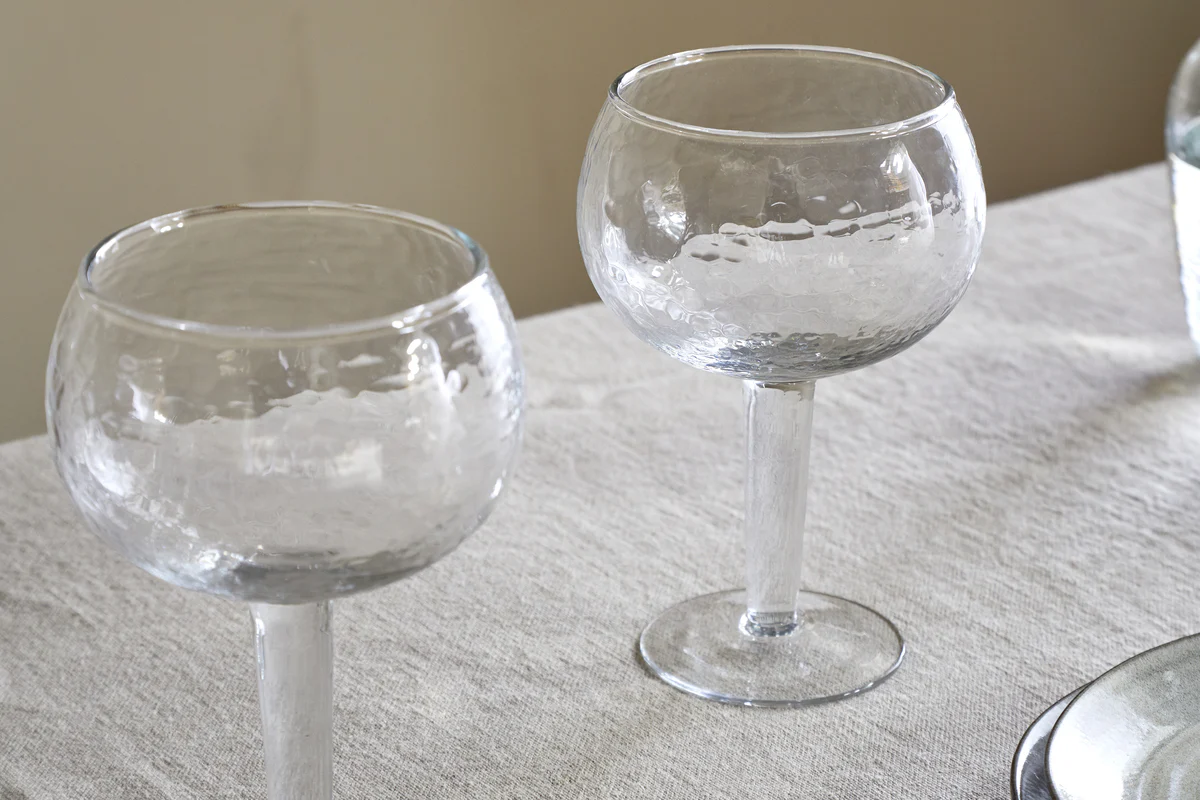 Yala Hammered Gin Glass - Clear (Set of 2) - Image 3