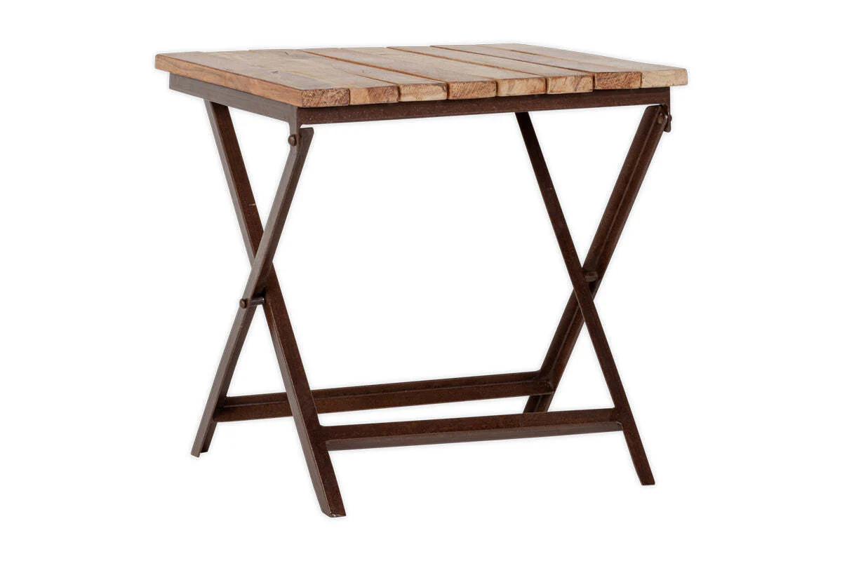 Yatin Outdoor Side Table - Natural - Image 7
