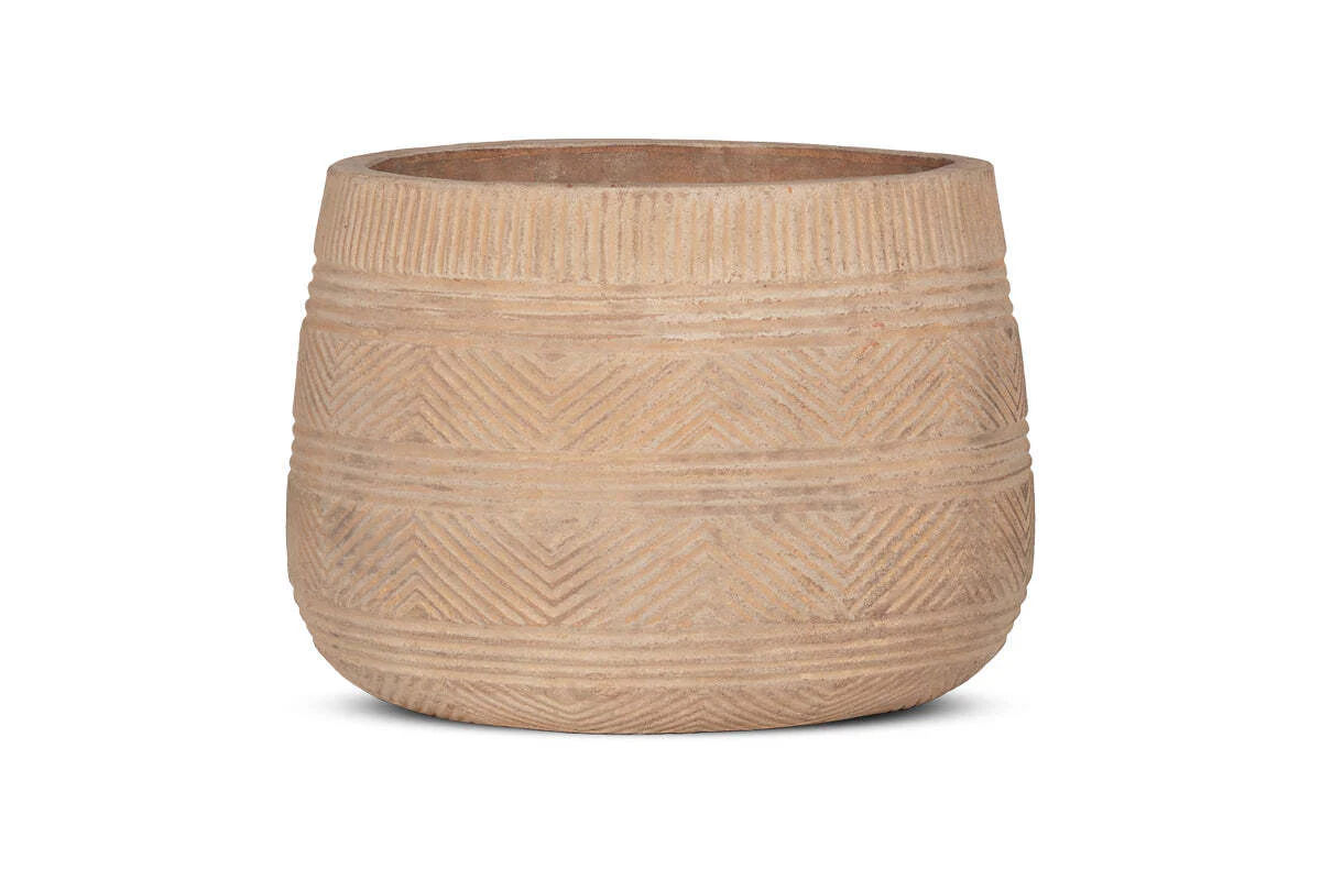 Zadie Terracotta Planter - Natural - Large - Image 4